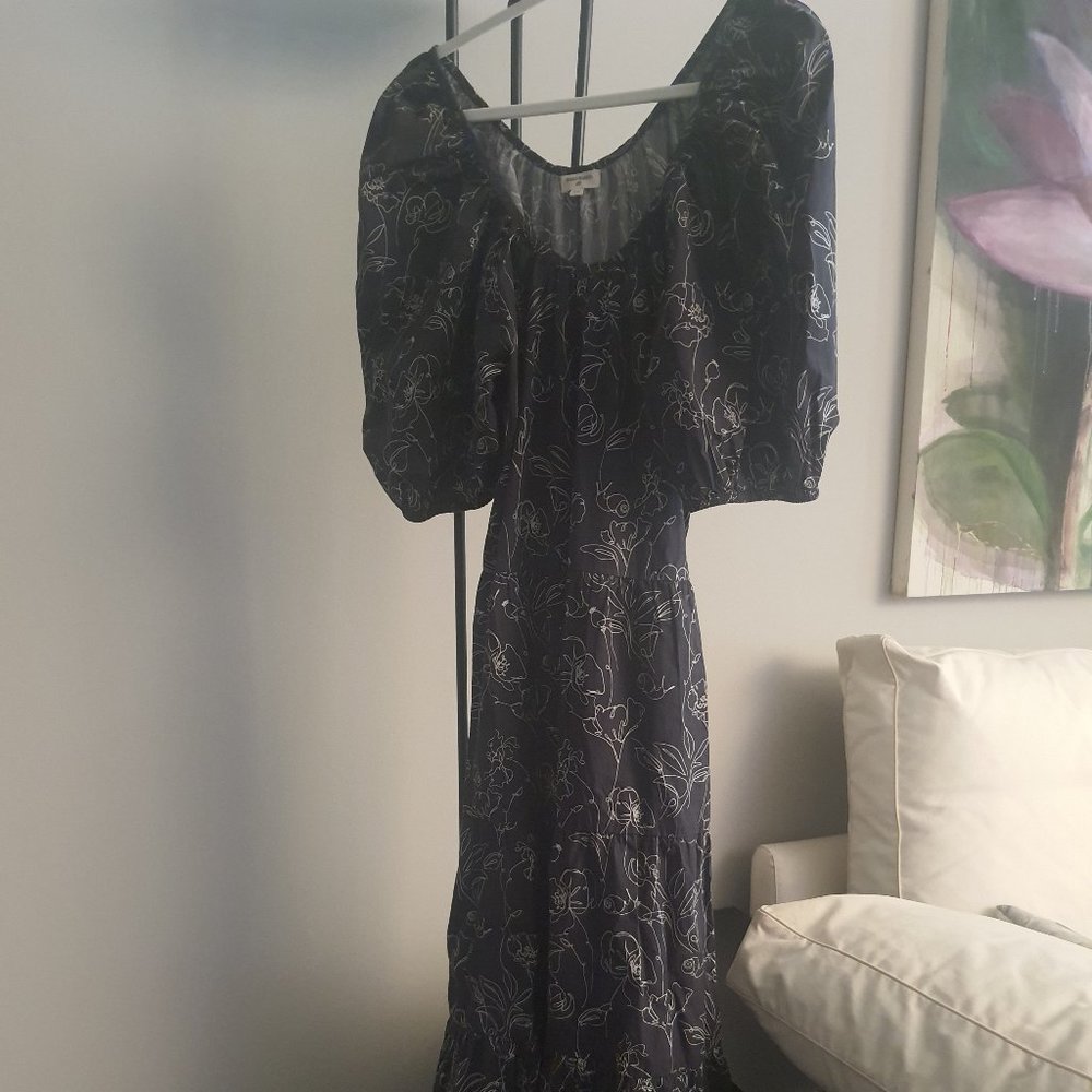 Poppy Dress Cotton Black S/M